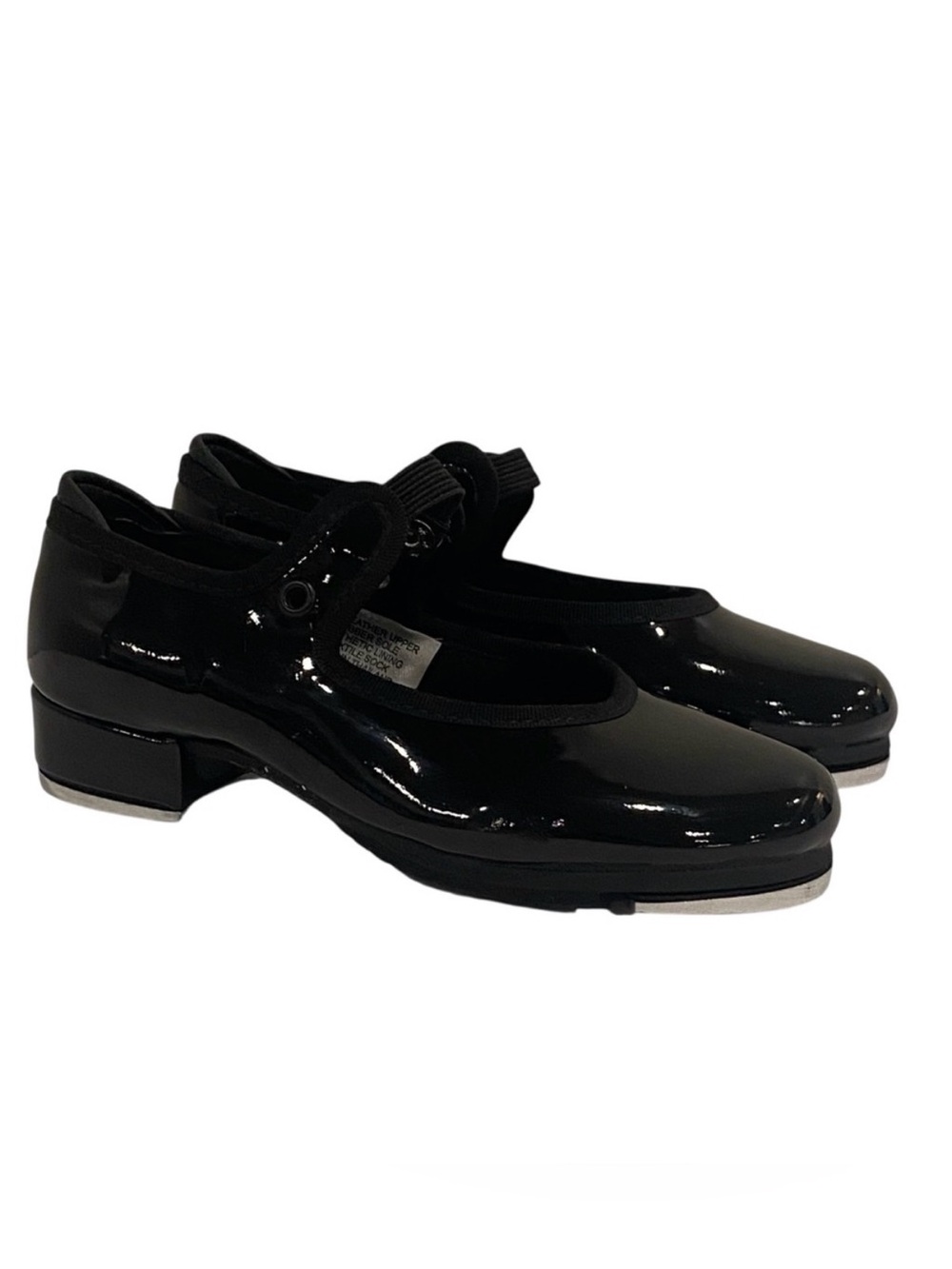 Bloch Black Annie Tyette Patent Tap Shoes - New- Girl’s Size 8.5